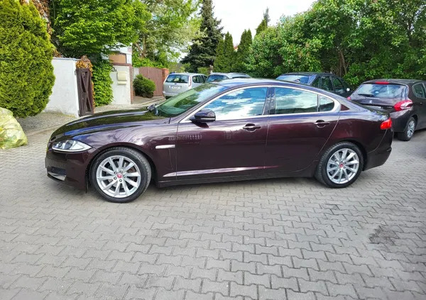 samochody osobowe Jaguar XF cena 58000 przebieg: 125000, rok produkcji 2014 z Wrocław